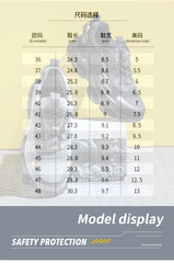 All-Day Protection & Comfort – Rotating Safety Work Shoes for Men