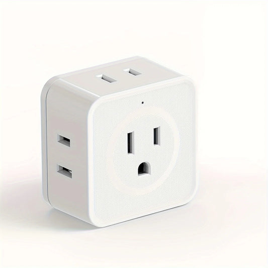 Pay 1 get 3/ Solve Outlet Chaos – 5-Way Wall Plug Extender for Home & Travel