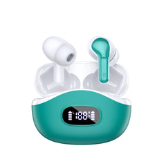 2025 BLAST! i63 Bluetooth 5.4 True Wireless Sports Earbuds – LED Display, Mic & Long Battery