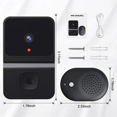 SmartGuard™ Wireless Doorbell with HD Camera – 24/7 Home Protection