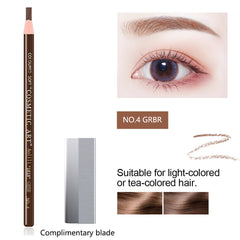 Eyebrow Pencil Waterproof Eyebrow Enhancers Long Lasting Brow Cosmetics Professional Makeup Brow Lift Feather Eyebrow Pencil