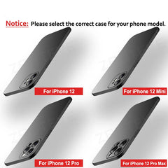 For iPhone 17 16 16e 15 14 13 12 Pro Max ZROTEVE Slim Matte Hard PC Cover On iPhone16 Plus iPhone13 Mini iPhone17 Air Phone Case
