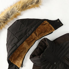 Winter Men Hoodie Jacket Warm Coat Fine Workmanship Polyester Smooth Zipper Men Hoodie Jacket Coats Comfortable