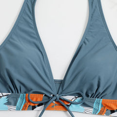 Floral Two-Piece Swimsuit – Adjustable Straps for Perfect Fit