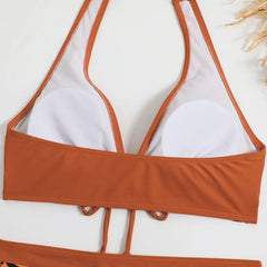 Floral Two-Piece Swimsuit – Adjustable Straps for Perfect Fit