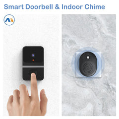 SmartGuard™ Wireless Doorbell with HD Camera – 24/7 Home Protection