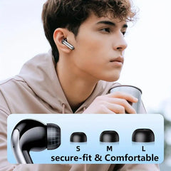 Bluetooth 5.4 Earbuds – HiFi Sound. Zero Noise. All-Day Power.