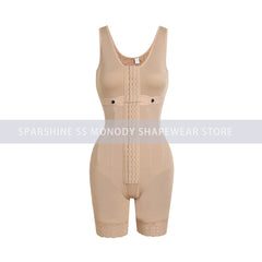 Fajas Colombianas High Compression with Bones Shapewear Post-operative Waist Trainer Slimming Tummy Control Body Shaper XXS