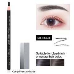 Eyebrow Pencil Waterproof Eyebrow Enhancers Long Lasting Brow Cosmetics Professional Makeup Brow Lift Feather Eyebrow Pencil