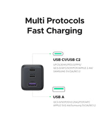 【US Plug】UGREEN 20W 30W GaN Charger Mini PD 3.0 USB C Phone Charger For iPhone 16 15 14 Pro Samsung S25 Xiaomi Tablet iPad Air