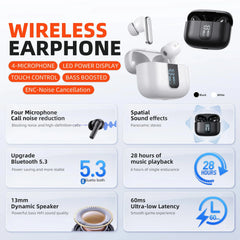 QERE E50 TWS – Ultra-Clear Sound. Zero Delay. Total Power.