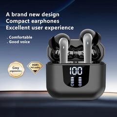 Bluetooth 5.4 Earbuds – HiFi Sound. Zero Noise. All-Day Power.