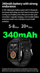 2024 New Medical Grade Smart Watch Women Blood Lipid Uric Acid Monitor Bluetooth Call SOS Watches Sport Health Smartwatch Men