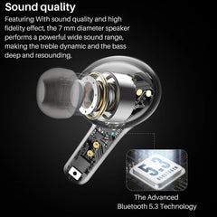 Refurbished TOZO TWS Earbuds ENC HD Call Wireless Bluetooth Sport Headsets Earphones Ultralight Portable Outdoor Home Audio