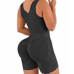 Full Body Shaper High Compression Shapewear Girdle With Brooches Bust For Postpartum Slimming Sheath Belly Fajas Colombianas