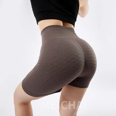 Seamless Sports Shorts High Waist Yoga Shorts Women Pants Push Up Yoga Leggings Elasticity Gym Running Wear Women Cycling Short