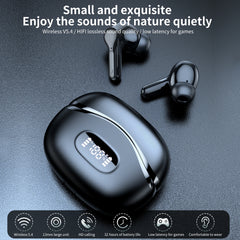 2025 BLAST! i63 Bluetooth 5.4 True Wireless Sports Earbuds – LED Display, Mic & Long Battery