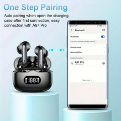 UYUXIO TWS Earbuds – Crystal Sound. Zero Noise. Total Control.