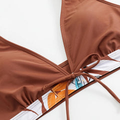 Floral Two-Piece Swimsuit – Adjustable Straps for Perfect Fit