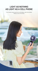 Your Ideal Fan: Foldable, Portable and Rechargeable for the Summer Heat
