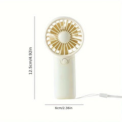 Say goodbye to the heat, Mini Pocket Fan – Portable, Adjustable & Super Cute!