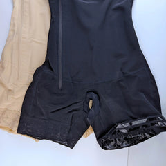 Faja Colombiana Mujer High Compression Wirdle With Sleeveless Bra Slimming Bodysuit With Zipper Waist Trainer Body Shaper