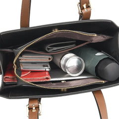 Soft Leather Luxury Handbags Women Bags Designer 3 Layers Shoulder Crossbody Sac Ladies Large Capacity Shopping Messenger Tote