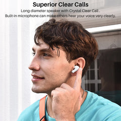 Refurbished TOZO TWS Earbuds ENC HD Call Wireless Bluetooth Sport Headsets Earphones Ultralight Portable Outdoor Home Audio