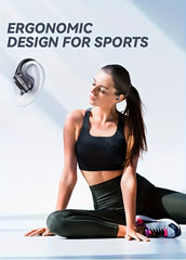 Lenovo XT80 True Wireless Earphones – Bluetooth 5.3, Noise Cancelling, Mic & Control, Waterproof Sport Earhooks