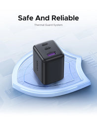 【US Plug】UGREEN 20W 30W GaN Charger Mini PD 3.0 USB C Phone Charger For iPhone 16 15 14 Pro Samsung S25 Xiaomi Tablet iPad Air