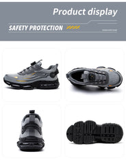 All-Day Protection & Comfort – Rotating Safety Work Shoes for Men