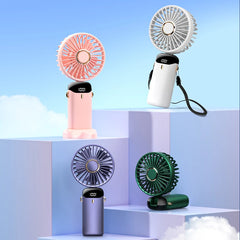 Your Ideal Fan: Foldable, Portable and Rechargeable for the Summer Heat