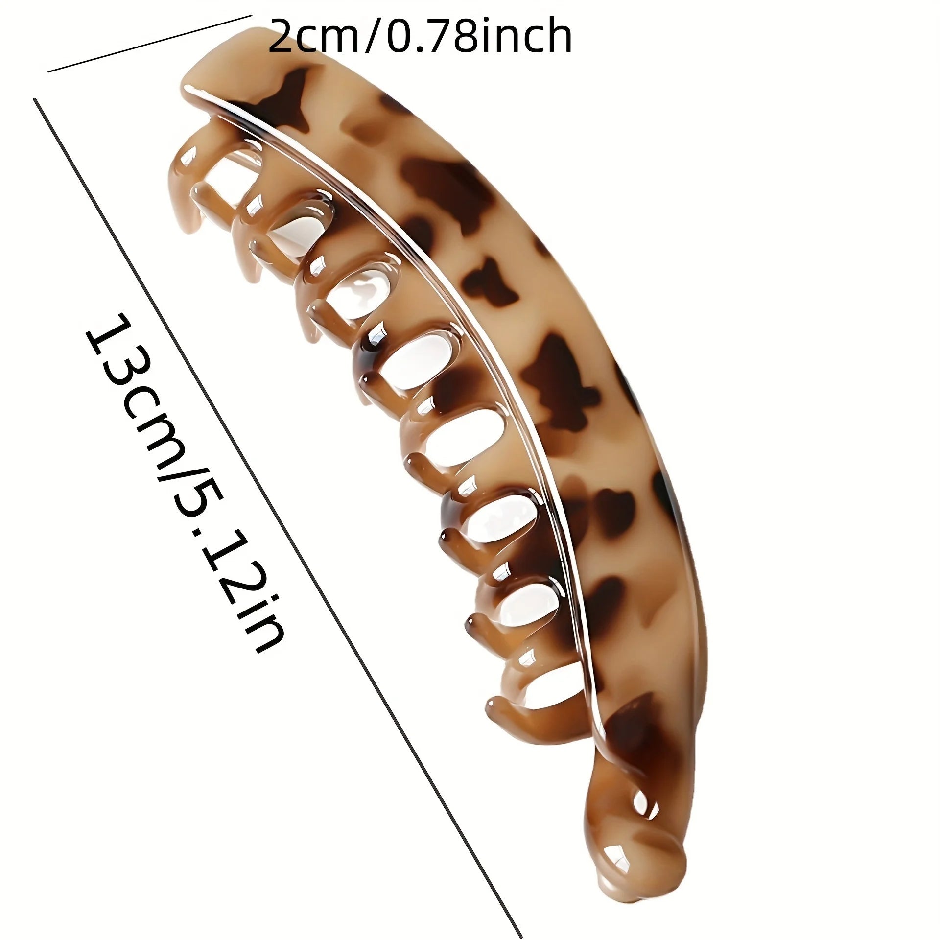 1PC Matte Banana Hair Clip Fish Shaped Ponytail Headband for Women Hair Accessories Hairgripstwist Clamp Barrettes Headwear