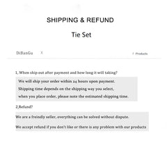 Luxury Red Floral Blue Silk Ties For Men 8cm Wide Necktie Set Pocket Square Cufflinks Brooch Pin Wedding Accessories Men's Gift