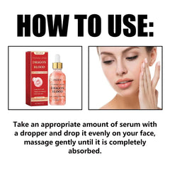 Dragon Blood Fast Wrinkle Remove Face Serum Placenta Royal Anti-Aging Firming Lifting Whitening Moisturizing Skin Care Cosmetics