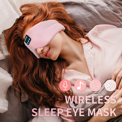 Block the World, Play Your Music  Wireless Sleep Mask for Deep Rest.