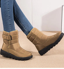 Boots Woman Snow Fashion Shoes Woman Platform Woman Shoes Plus Size Mid Women's High Boots Lightweight Botas Mujer Winter Boots