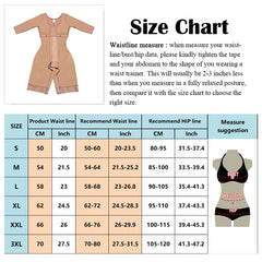 Full Body Colombian Girdles Shaper High Compression Bodysuits Postoperative Postpartum Lipo Arm Slimmer Waist Reducing Shapewear