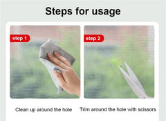 No More Mosquitoes – Quick Fix Tape for Windows & Doors.