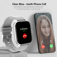 Sport Smart Watch Fitness Clock Health Monitor Waterproof Smartwatch Bluetooth Call Watches for Men Women IOS Xiaomi Huawei 2024