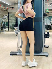 Seamless Sports Shorts High Waist Yoga Shorts Women Pants Push Up Yoga Leggings Elasticity Gym Running Wear Women Cycling Short