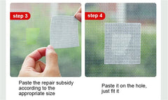 No More Mosquitoes – Quick Fix Tape for Windows & Doors.