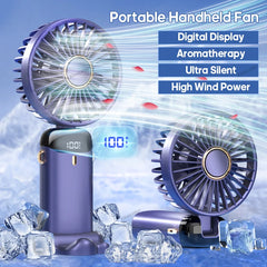 Your Ideal Fan: Foldable, Portable and Rechargeable for the Summer Heat