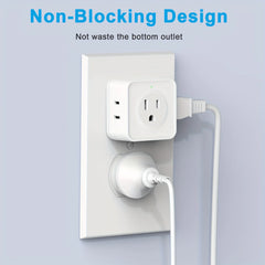 Pay 1 get 3/ Solve Outlet Chaos – 5-Way Wall Plug Extender for Home & Travel