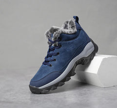 Men Snow Boots Outdoor Shoes For Male Thick Sole Sneakers for Men Winter Shoes Botines Tenis Keep Warm Fluff Mens Ankle Boots