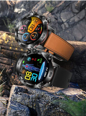 2024 New Smart Watch Men Blood Lipids Uric Acid Health ECG+PPG Fitness Tracker Clock HD Bluetooth Call Sport Altitude Smartwatch