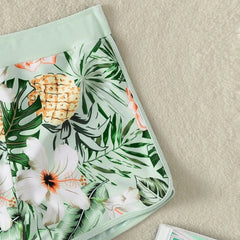 Floral Two-Piece Swimsuit – Adjustable Straps for Perfect Fit