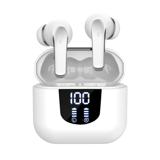 Bluetooth 5.4 Earbuds – HiFi Sound. Zero Noise. All-Day Power.