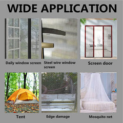 Protect your home from mosquitoes, use hole-covering tape to prevent mosquitoes from entering.