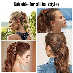 Tangle-Free Matte Banana Hair Clip – Secure Hold, Zero Damage!